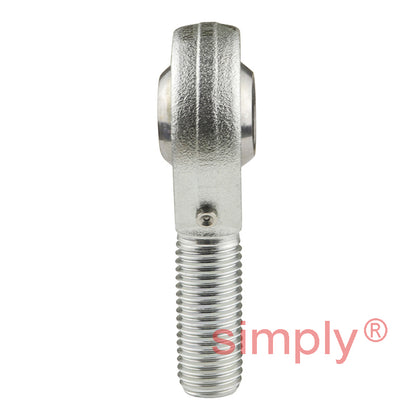 SKF SAKAC16M Right Hand Steel / Bronze Lined Plain Male Rod End M16 Thread