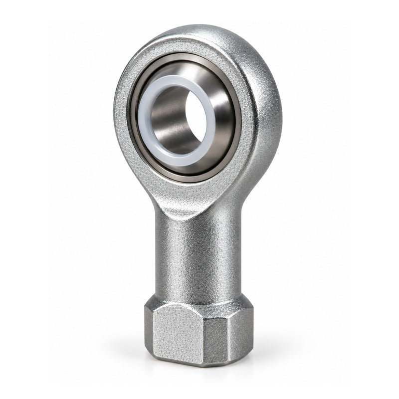ISB SAL5C Left Hand Maintenance Free Steel/PTFE Lined Plain Female Rod End M5 Thread