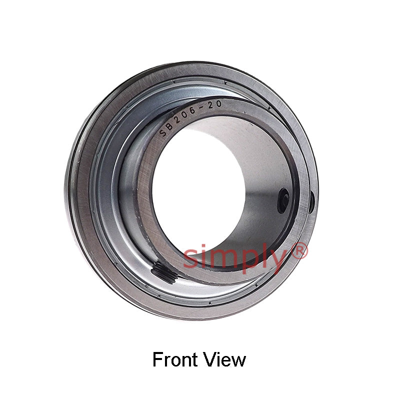 SB206-20 Imperial Bearing Insert with 1-1/4 inch Bore 62mm Outside Dia