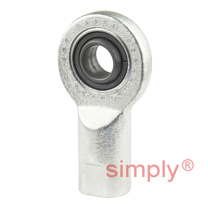 SKF SI12E Right Hand Steel / Steel Plain Female Rod End M12 Thread