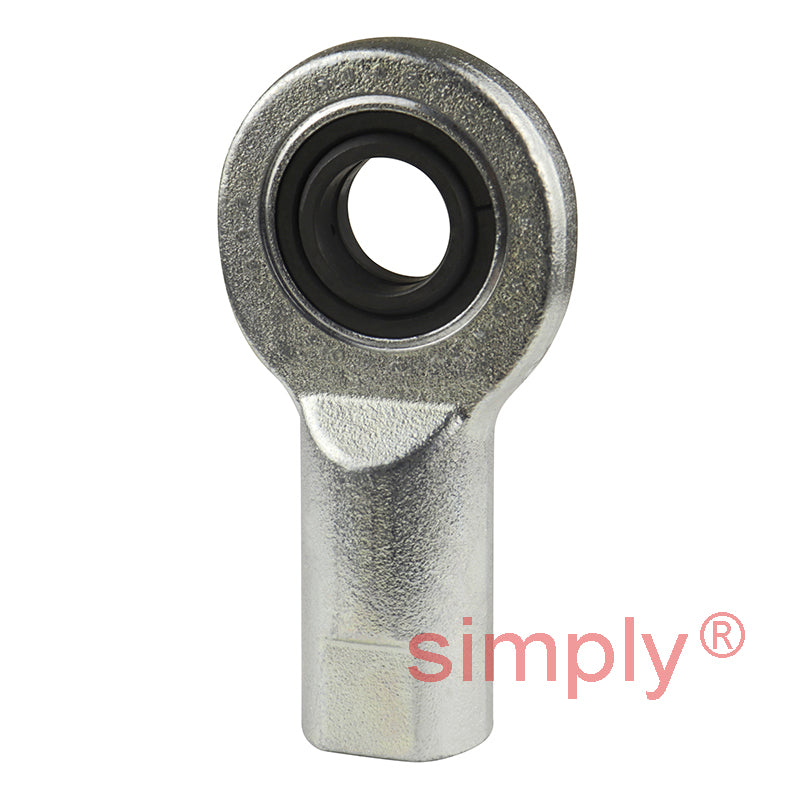 SKF SI15ES Right Hand Steel / Steel Plain Female Rod End M14 Thread