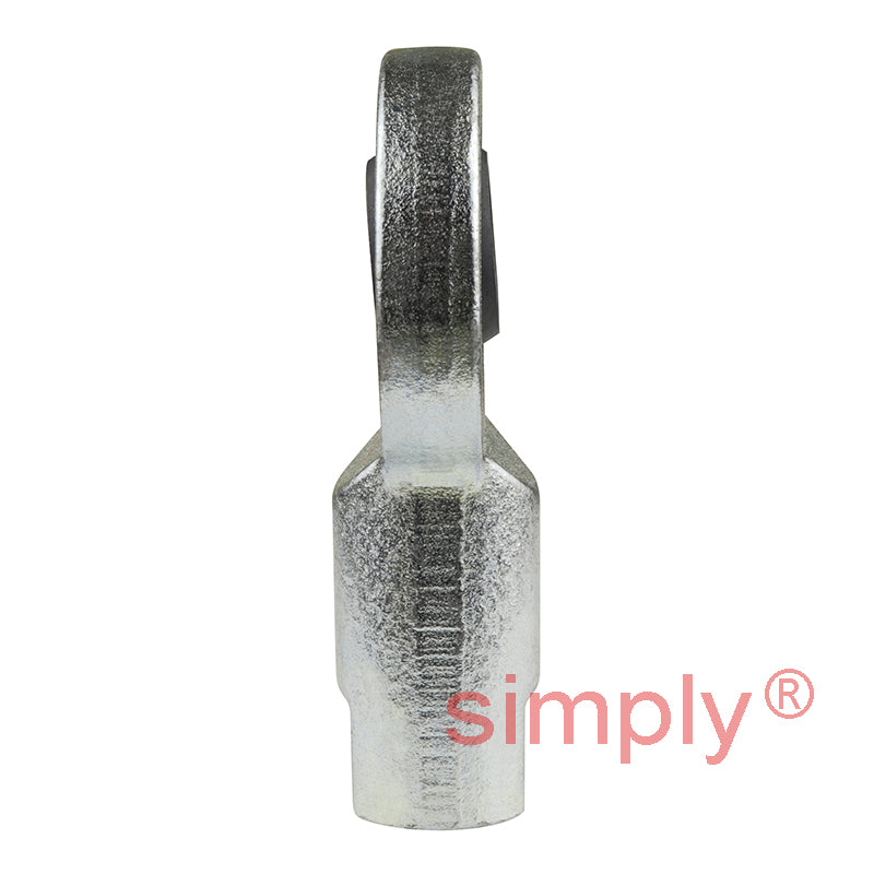 SKF SI20ES Right Hand Steel / Steel Plain Female Rod End M20x1.5 Thread