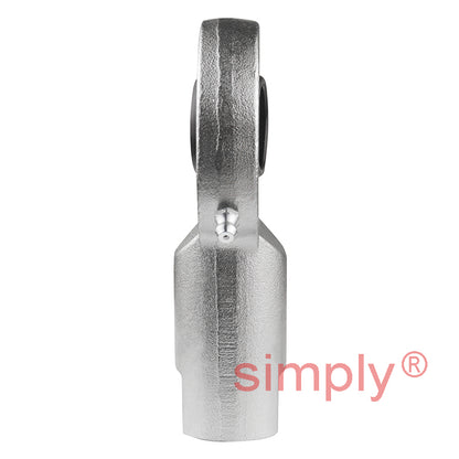 SKF SI25ES Right Hand Steel / Steel Plain Female Rod End M24x2 Thread