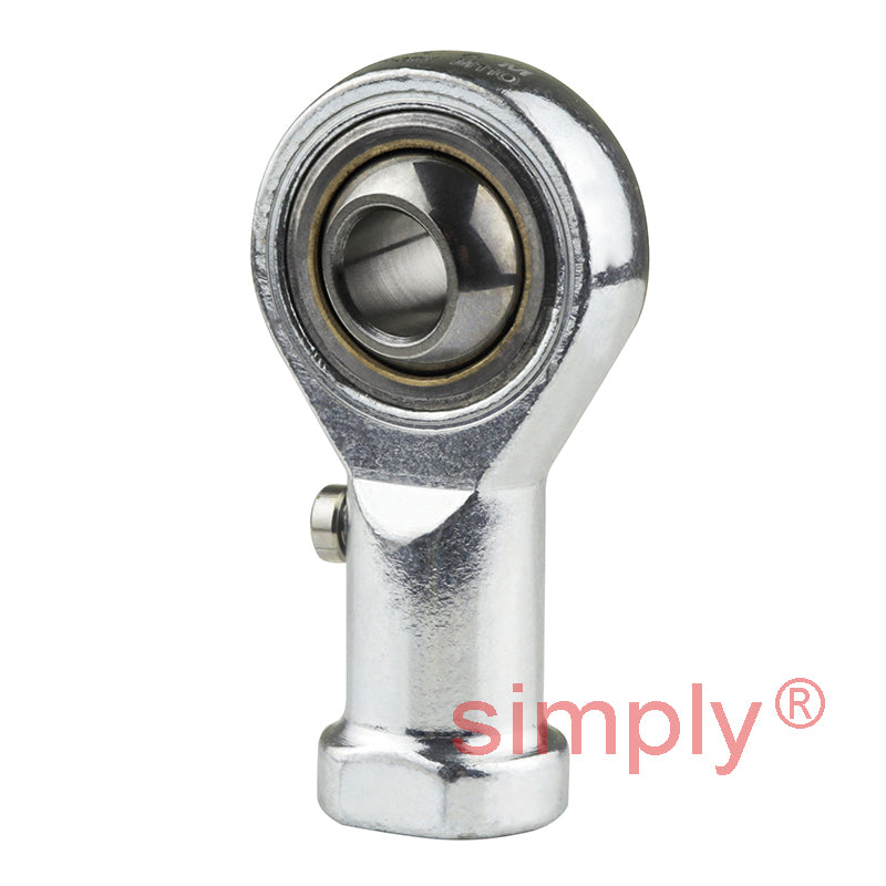 SKF SIKAC8M Right Hand Steel / Bronze Lined Plain Female Rod End M8 Thread