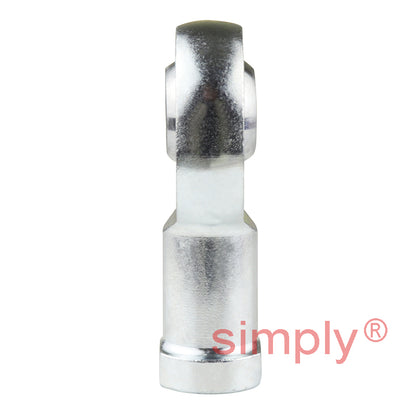 SKF SIKB12FVZ019 Right Hand Steel / PTFE FRP Lined Plain Female Rod End M12x1.25 Thread