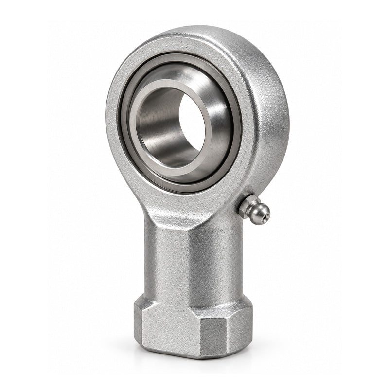 ISB SIL40ES Left Hand Maintenance Required Steel/Steel Plain Female Rod End M40 Thread