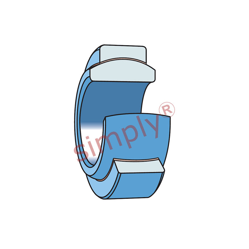 GE12C Spherical Plain Bearing 12x22x10x7mm