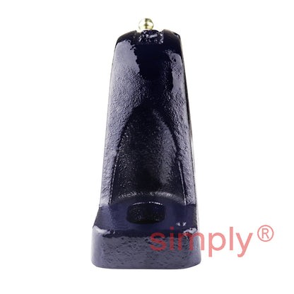 RHP SL25EC Two Bolt Cast Iron Pillow Block and 25mm Bore Eccentic Collar Flat Back Insert