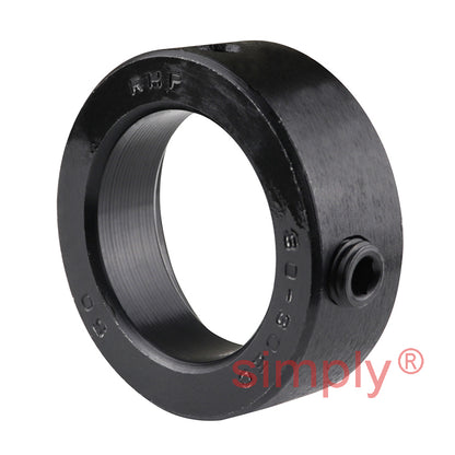RHP SNP30EC Threaded Base Small Footprint Pillow / Plummer Block and 30mm Bore Flat Back Collar Insert
