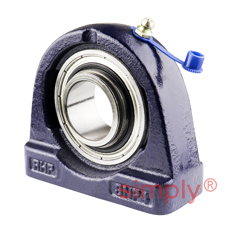 RHP SNP30EC Threaded Base Small Footprint Pillow / Plummer Block and 30mm Bore Flat Back Collar Insert