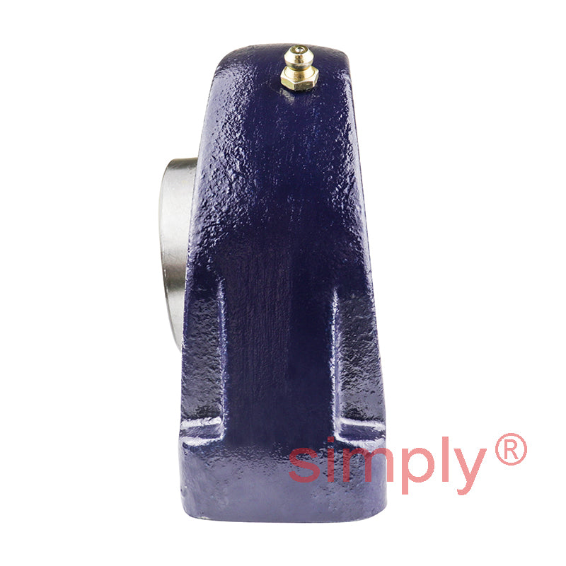 RHP SNP40 Threaded Base Small Footprint Pillow / Plummer Block and 40mm Bore Grub Screw Full Width Insert