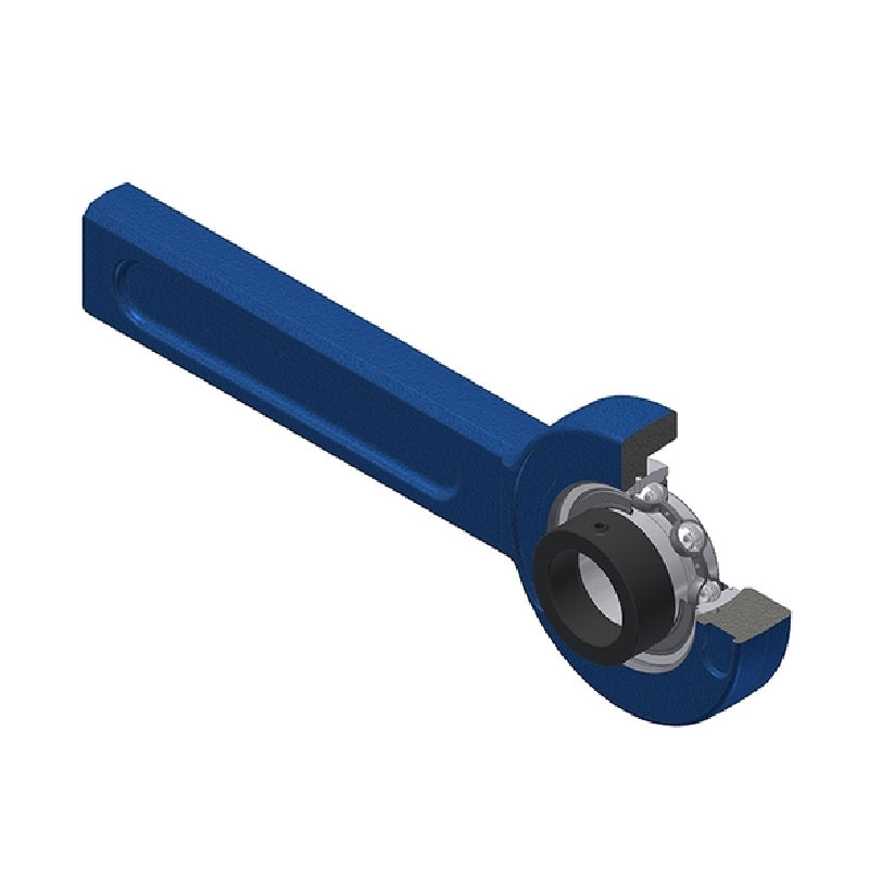 SNR ESSP201 Metric Cast Iron Tensioner Unit with 12mm Bore Eccentric Collar Insert - Allow 2-3 Days