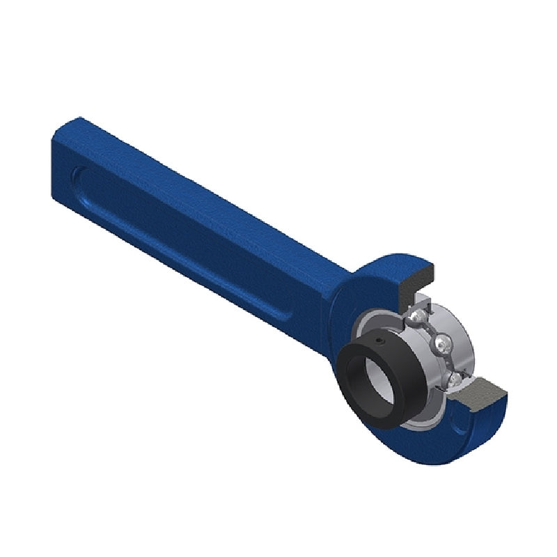 SNR EXSP208 Metric Cast Iron Tensioner Unit with 40mm Bore Eccentric Collar Insert - Allow 2-3 Days