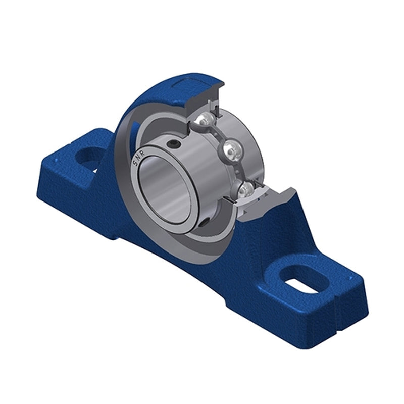SNR UCPE209-26N Imperial Cast Iron Two Bolt Pillow / Plummer Block Housing with 1-5/8 inch Bore Insert - Allow 2-3 Days
