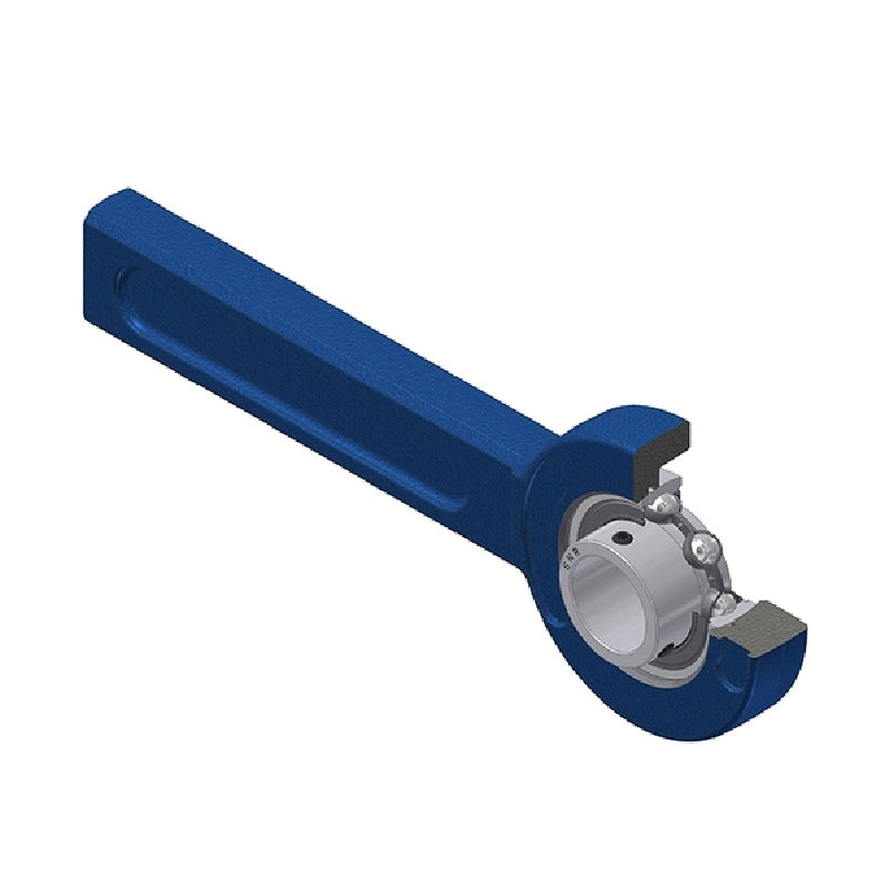 SNR USSP207 Metric Cast Iron Tensioner Unit with 35mm Bore Insert - Allow 2-3 Days