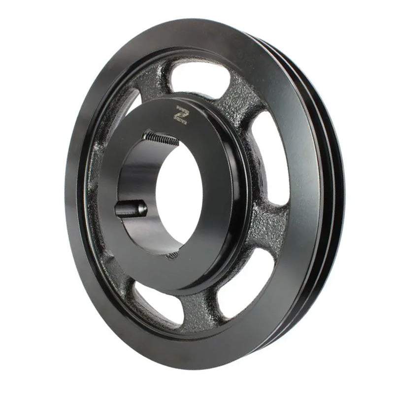 224X2SPA 224mm Pitch Diameter SPA Section Tapered Locking Bush Type Pulley with 2 Grooves (Bush not Incl.)