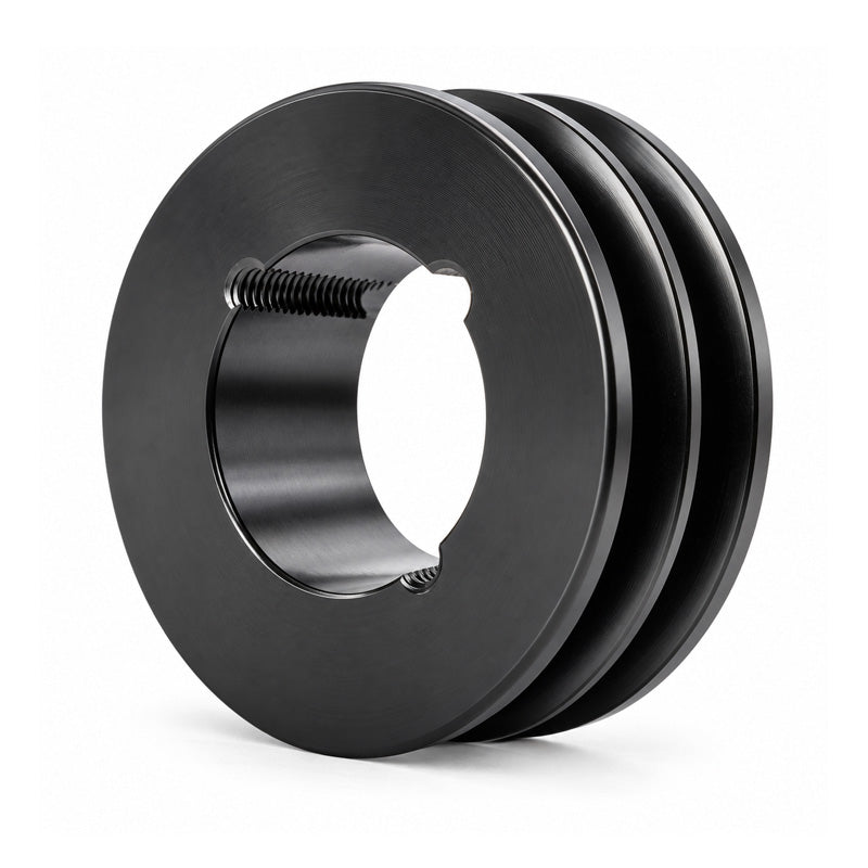 100X2SPA 100mm Pitch Diameter SPA Section Tapered Locking Bush Type Pulley with 2 Grooves (Bush not Incl.)