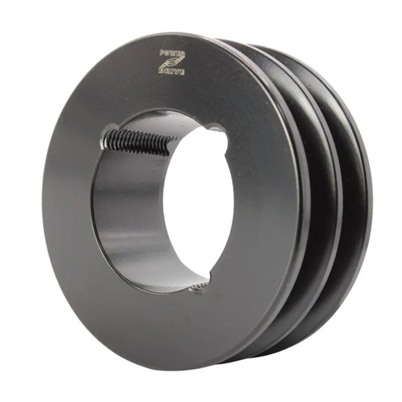 75X2SPA 75mm Pitch Diameter SPA Section Tapered Locking Bush Type Pulley with 2 Grooves (Bush not Incl.)
