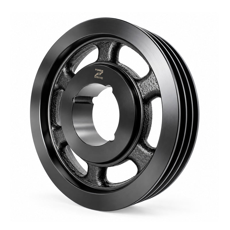 224X3SPA 224mm Pitch Diameter SPA Section Tapered Locking Bush Type Pulley with 3 Grooves (Bush not Incl.)