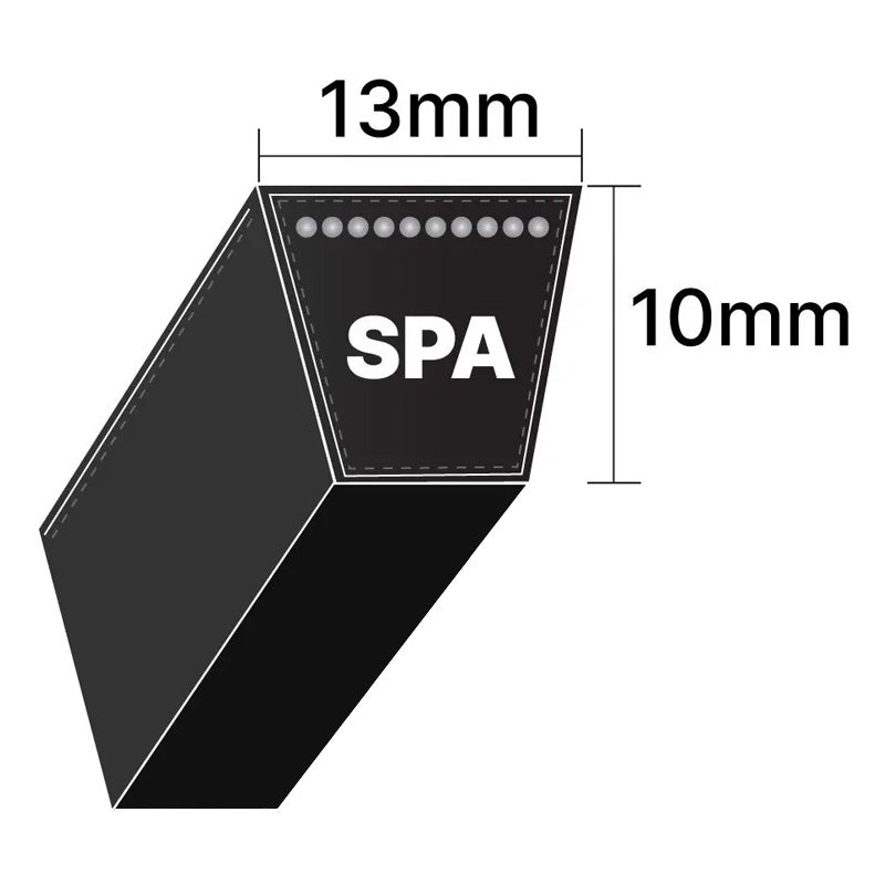 SPA932 Gates Delta Narrow SPA-Section V-Belt (Uniset Match)