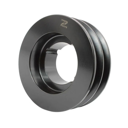 PowerDrive 200X2SPB 200mm Pitch Diameter SPB Section Tapered Locking Bush Type Pulley with 2 Grooves (Bush not Incl.) - Allow 2-3 Days