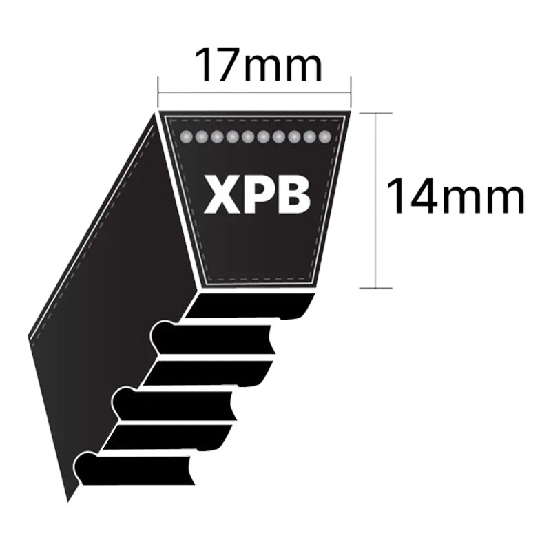 Major Brand XPB1250 SPBX-Section Cogged V-Belt