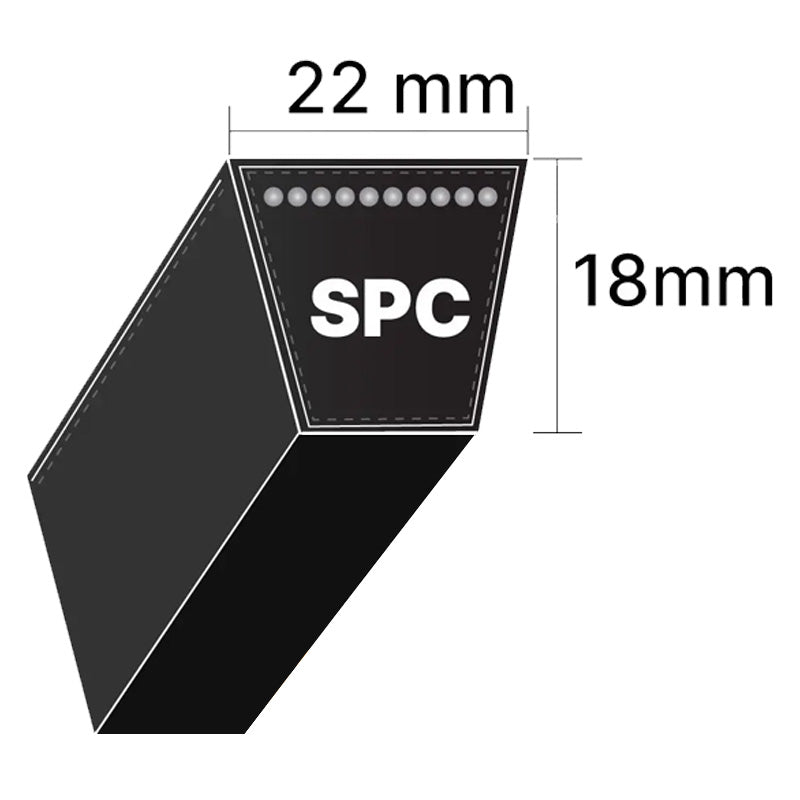 SPC4650 Premier Quality SPC-Section V-Belt