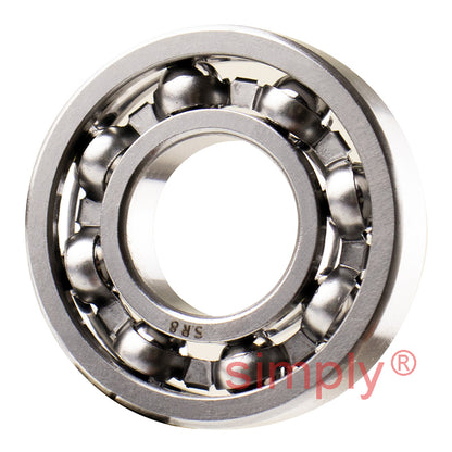 SR8 Budget Open Imperial Stainless Steel Deep Groove Ball Bearing 1/2x1-1/8x1/4 inch