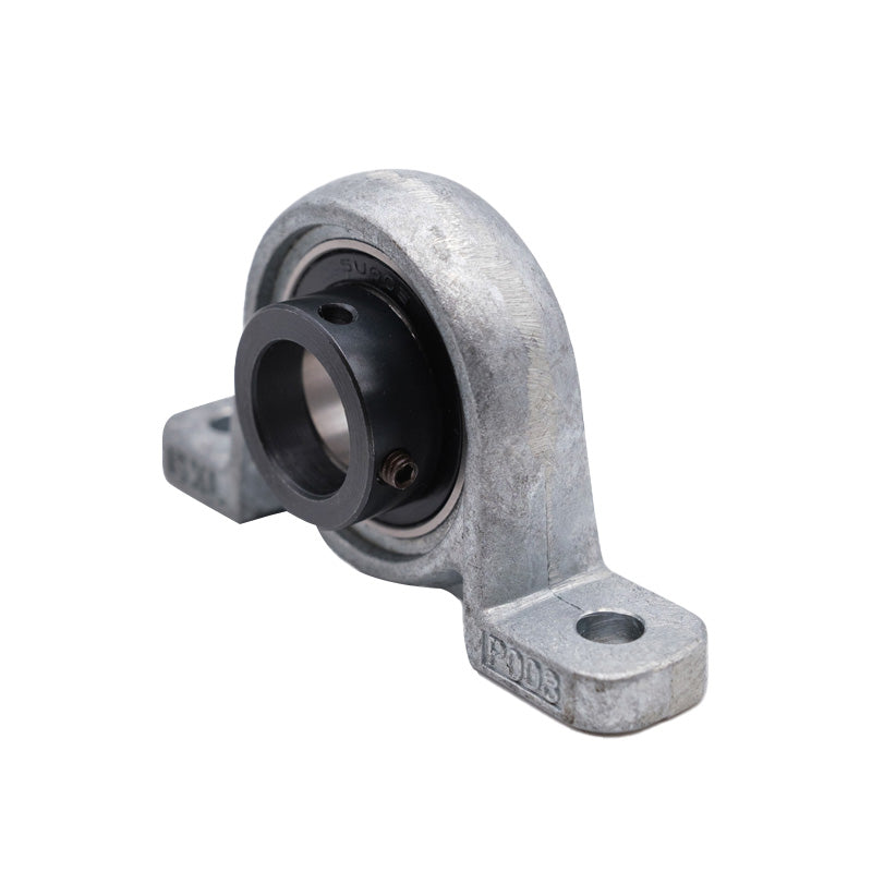 SSUP000 2 Bolt Corrosion Resistant Pillow Block with 10mm Bore Stainless Eccentric Collar Insert