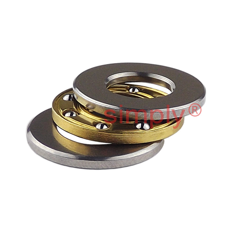Major Brand F10-18 Single Thrust Ball Bearing 10x18x5.5mm