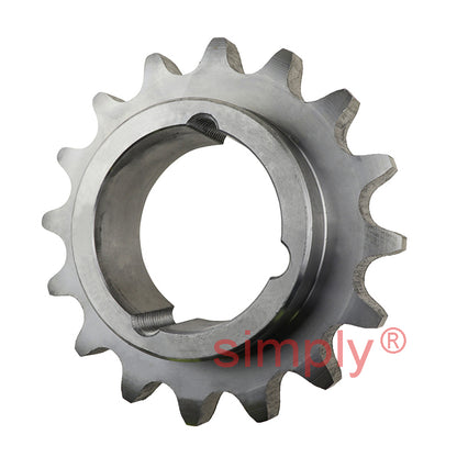 16 Tooth 10B Simplex Sprocket Tapered Locking Bush Type for 5/8 inch Pitch Chain (Bush not Incl.)
