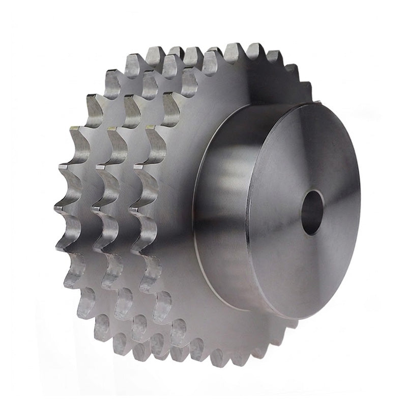 15 Tooth 12B Triplex Pilot Bore Sprocket for 3/4 inch Pitch Chain