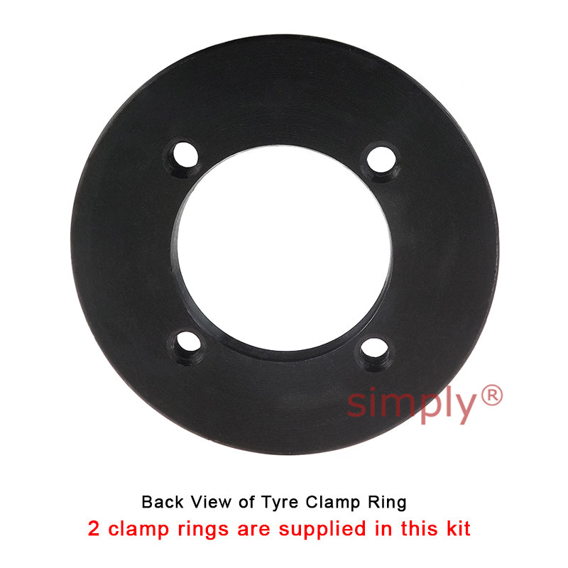 Major Brand F50F/F50F Inner Facing Taper Bores Type Tyre Drive Coupling Assembly with Natural Rubber Tyre