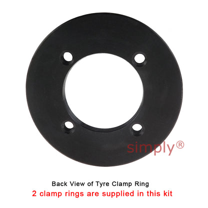 Major Brand F50F/F50F Inner Facing Taper Bores Type Tyre Drive Coupling Assembly with Natural Rubber Tyre