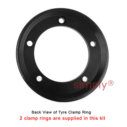 Major Brand F60F/F60B Inner Facing Taper Bore/Pilot Bored Type Tyre Drive Coupling Assembly with Natural Rubber Tyre