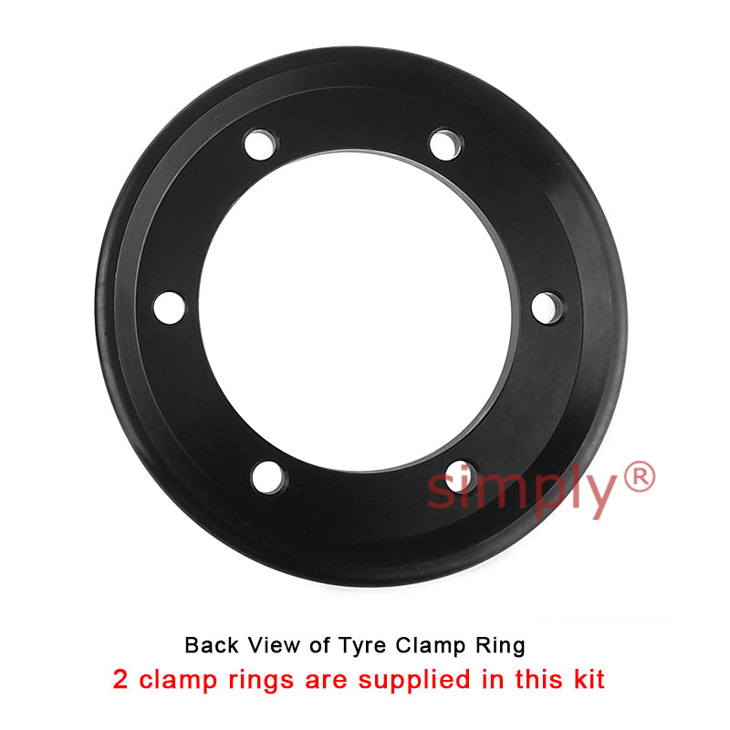 Major Brand F100H/F100H Outer Facing Taper Bores Type Tyre Drive Coupling Assembly with Natural Rubber Tyre
