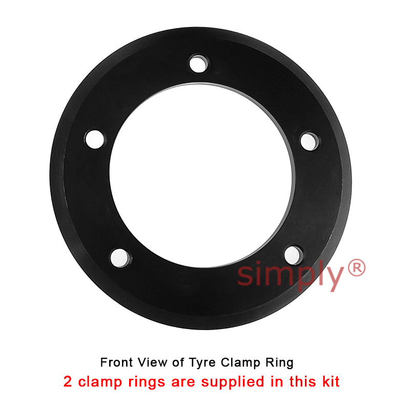 Major Brand F60F/F60F Inner Facing Taper Bores Type Tyre Drive Coupling Assembly with Natural Rubber Tyre