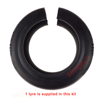 Major Brand F160F/F160F Inner Facing Taper Bores Type Tyre Drive Coupling Assembly with Natural Rubber Tyre