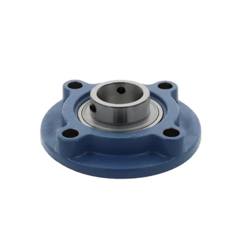 Challenge / FK UCFC215 Metric Cast Iron Four Bolt Round Flanged Housing with 75mm Bore 220mm Outside Dia and Triple Lip Seal Ideal for Agricultural and Outdoor Use