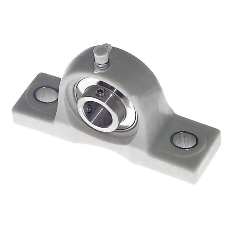 SUCPPL209 Metric Thermo Plastic Two Bolt Pillow / Plummer Block Housing with 45mm Bore Stainless Insert 