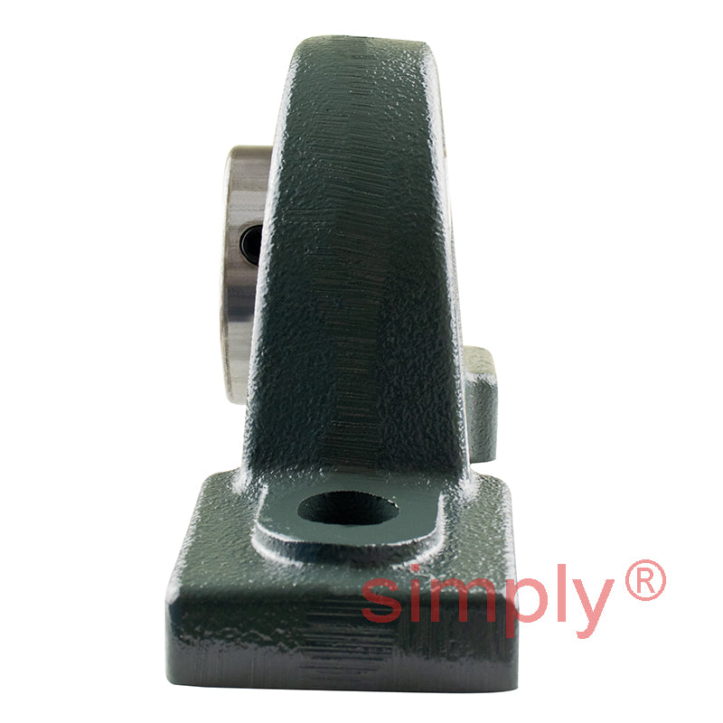 NTN UCPX09D1 Metric Cast Iron Two Bolt Pillow / Plummer Block Housing with 45mm Bore Insert