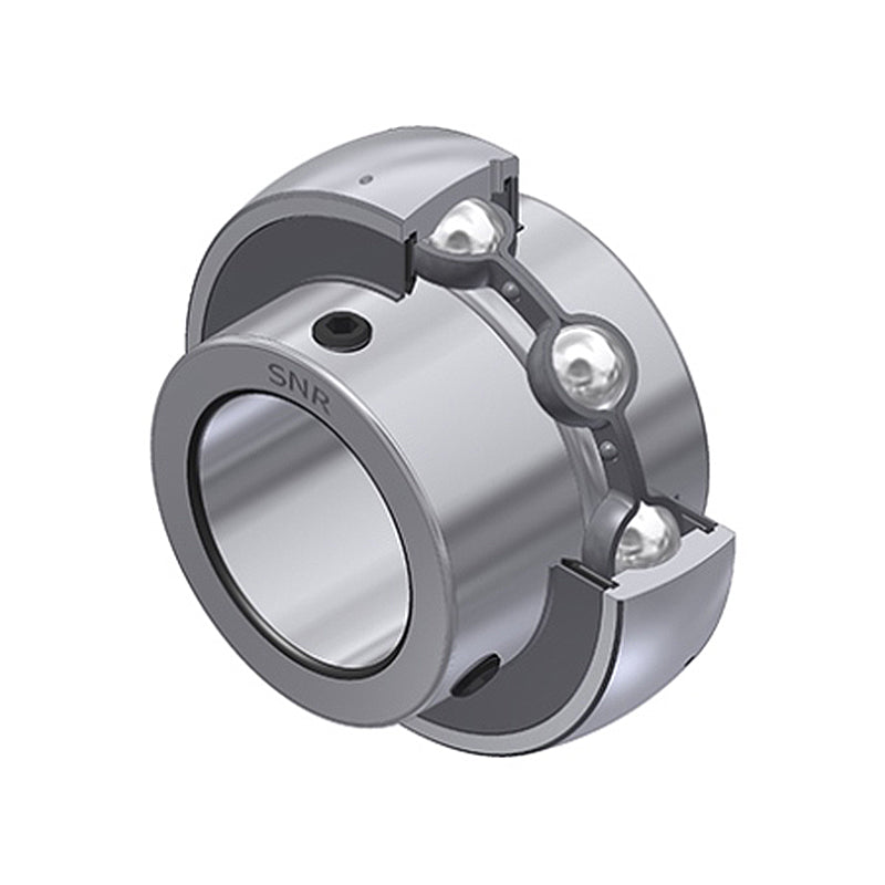 SNR UCX10-32G2 Imperial Full Width Spherical Outer Bearing Insert 2 inch Bore 100mm Outside Diameter with Grub Screws - Allow 2-3 Days