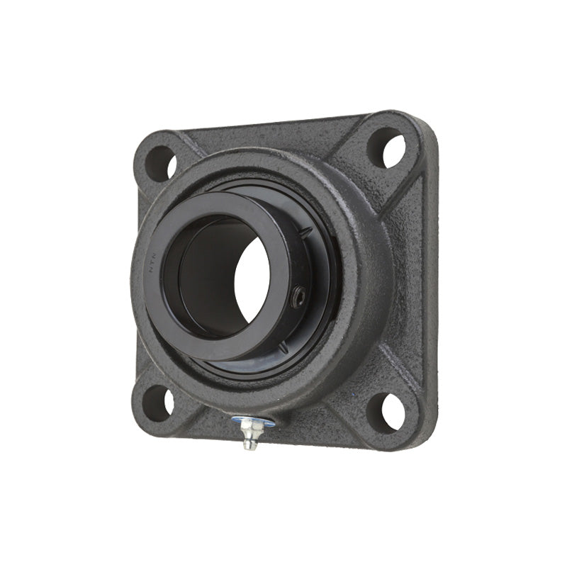 NTN UELFC209-111D1 Imperial Four Bolt Cast Iron Round Flanged Housing with 1-11/16 inch Eccentric Collar Insert - Allow 2-3 Days