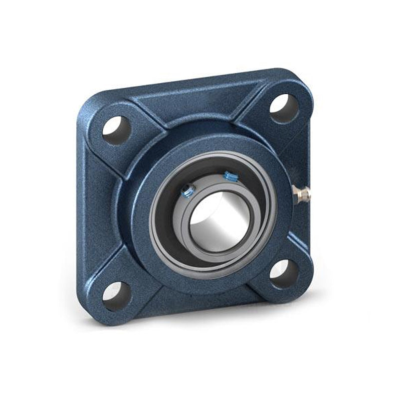 UKFL311/HE2311 Imperial Two Bolt Cast Iron Oval Housing Insert and Adaptor Sleeve Fits 2 inch Shaft