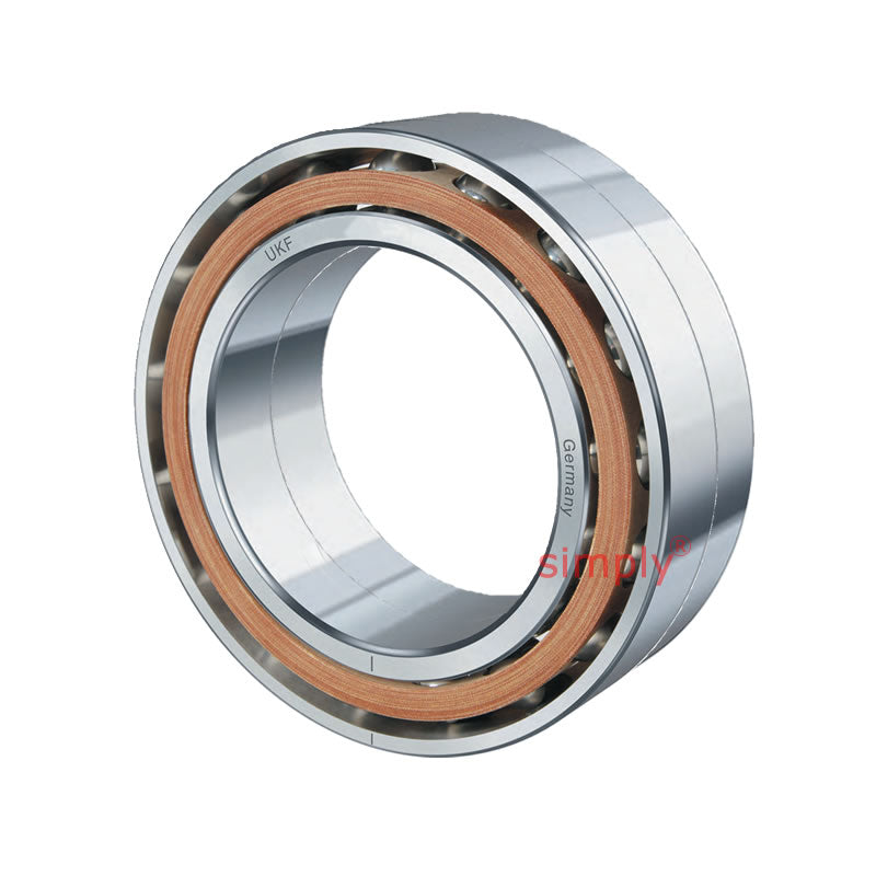 UKF 719USO35A21I1M Super Precision Double Row Angular Contact Spindle Bearing 35x55x20mm