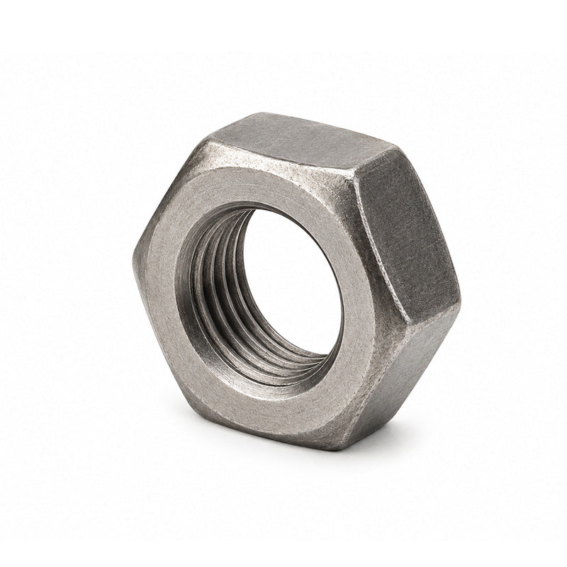 Unifix M8x13 - Grade 4 Steel Lock Nut DIN 936 with 1.25mm Pitch and Plain Finish - Allow 2-3 Days