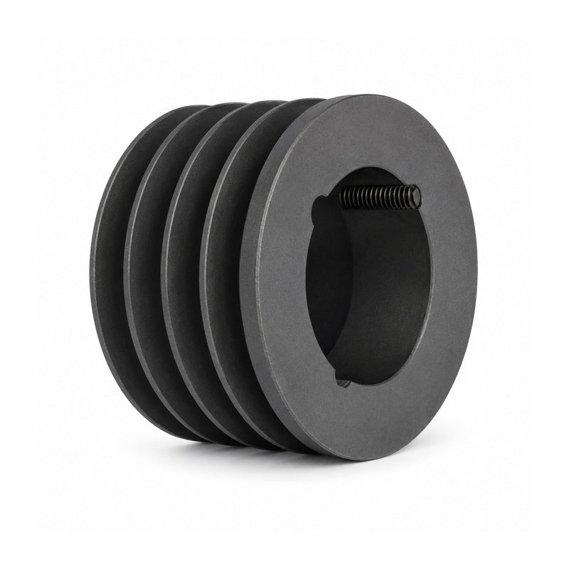 85X4SPZ 85mm Pitch Diameter SPZ Section Tapered Locking Bush Type Pulley with 4 Grooves (Bush not Incl.)
