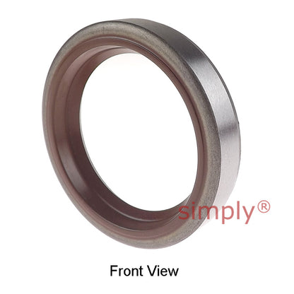25x35x7mm SB / R4 Metal Cased Single Lip FKM Rubber Metric Rotary Shaft Oil Seal with Garter Spring