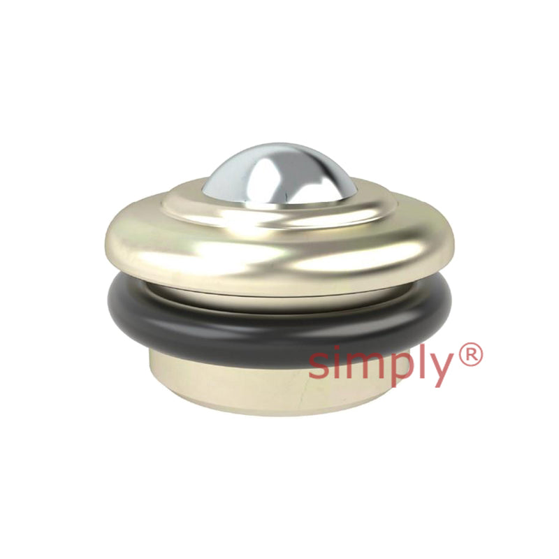 High-Performance Medium Duty Ball Transfer Unit with O-Ring with 11.5mm Steel Ball - Load Capacity 40kg - Allow 2-3 Days