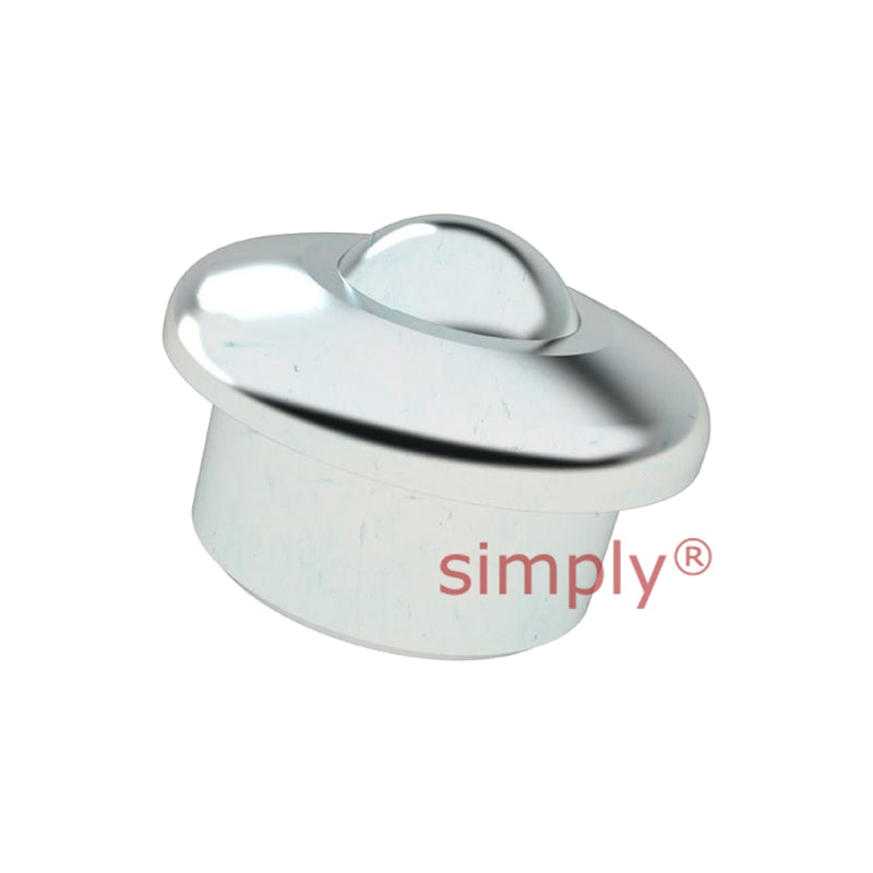 High-Performance Medium Duty Ball Transfer Unit with 22.2mm Steel Ball - Load Capacity 120kg - Allow 2-3 Days